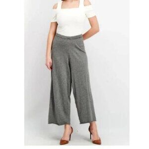 NWT Eileen Fisher Womens Size XL Straight Crop Pants Gray Organic Cotton $198